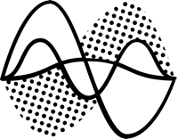 Emysound logo showing a sinusoidal wave.